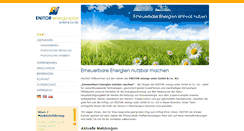 Desktop Screenshot of enitor-energy.com